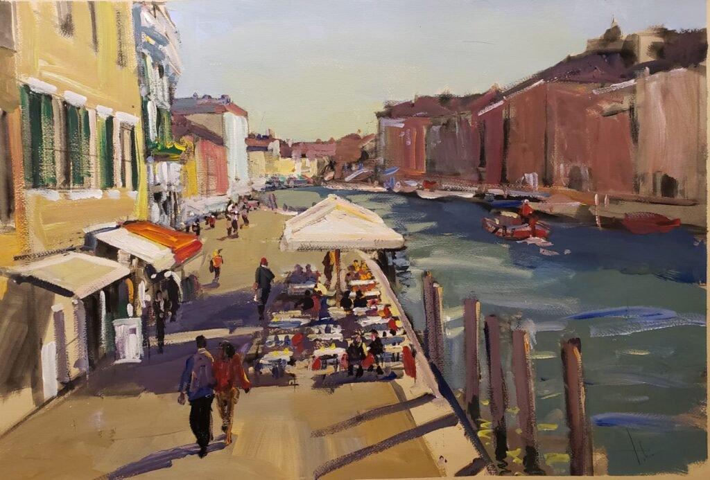 VIEW FROM PONTE DEI TRE ARCHI