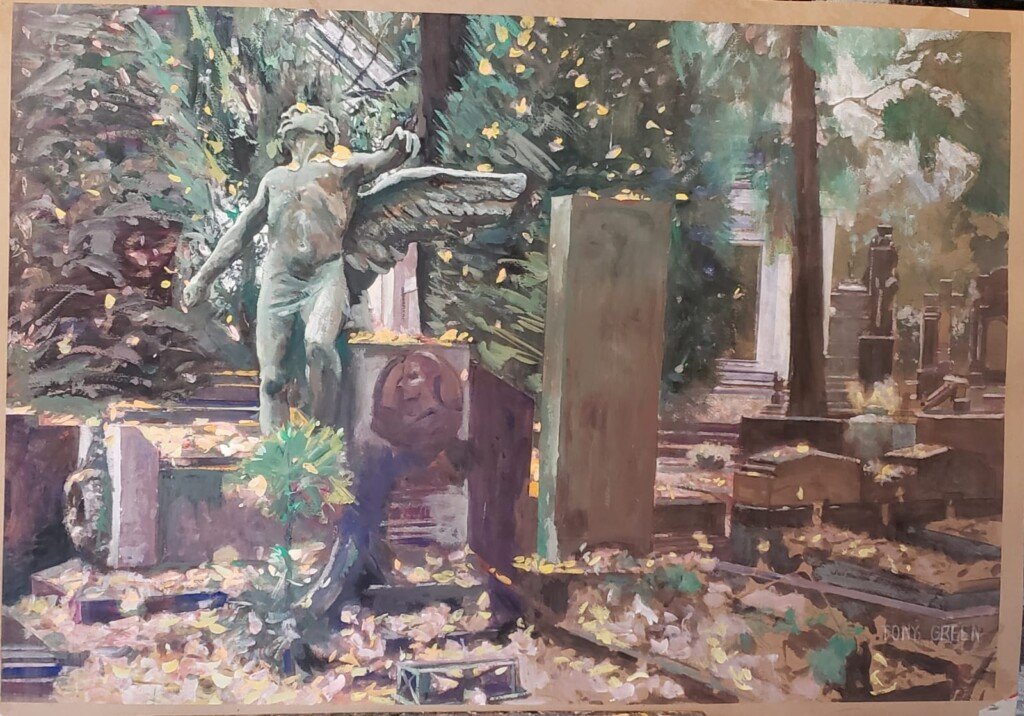 STUDY FOR AUTUMN LEAVES