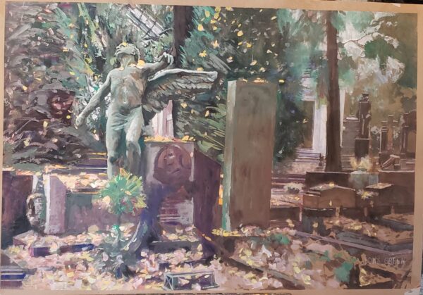 STUDY FOR AUTUMN LEAVES