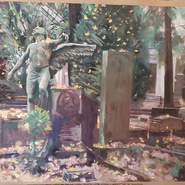 STUDY FOR AUTUMN LEAVES