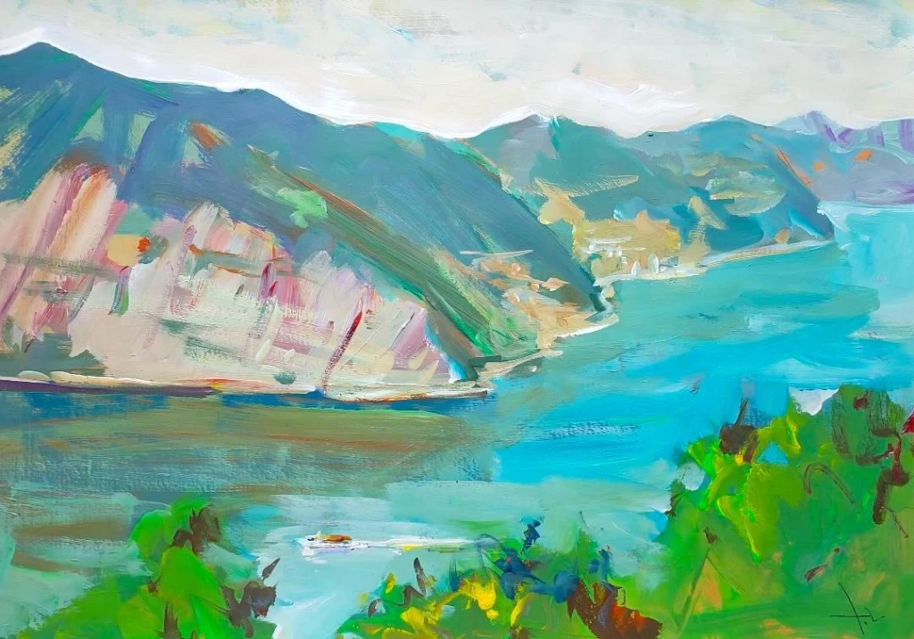 BATTELLO ON LAGO D'ISEO